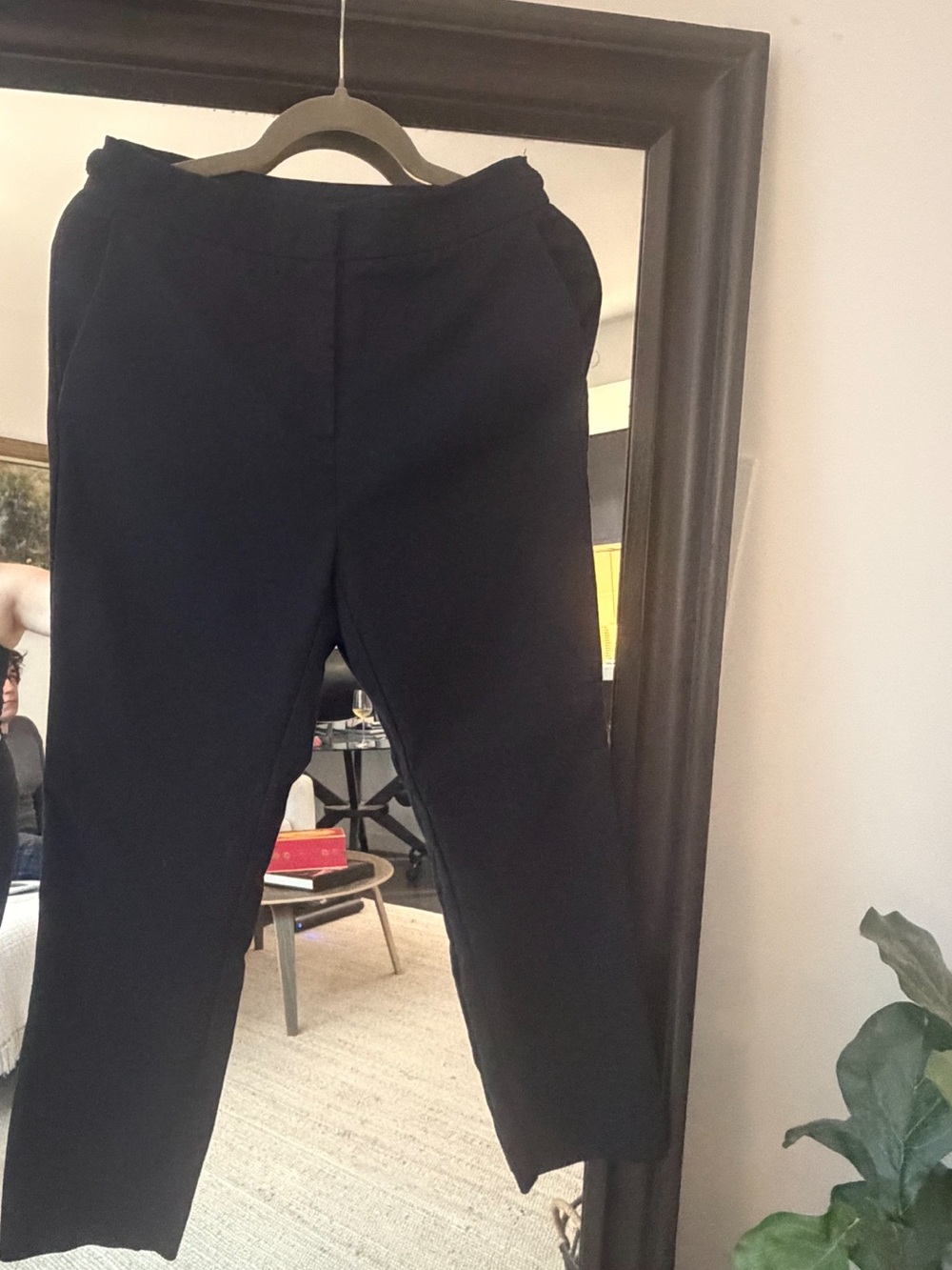 Zara Black Women's Tailored Jogger Pants